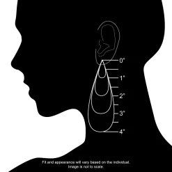 Sonoma Goods For Life™ Oval Hoop Earrings -Sonoma Goods For Life® Shop 2143684 ALT7