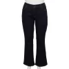 Plus Size Sonoma Goods For Life® Elastic-Waist Curvy Mid-Rise Bootcut Jeans