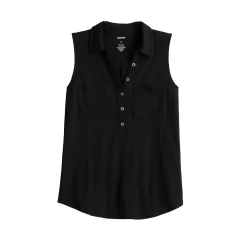 Women's Sonoma Goods For Life® Popover V-neck Utility Tank -Sonoma Goods For Life® Shop 5522895 ALT5