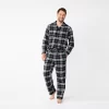 Men's Sonoma Goods For Life® 2-Piece Flannel Pajama Set