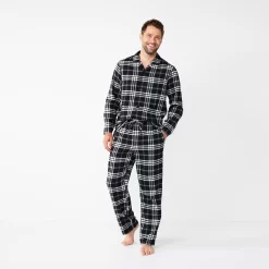 Men's Sonoma Goods For Life® 2-Piece Flannel Pajama Set