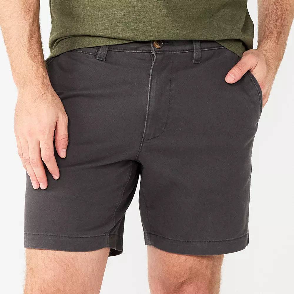 Men's Sonoma Goods For Life® 7" Flexwear Flat-Front Shorts 1 Men's Sonoma Goods For Life® 7" Flexwear Flat-Front Shorts