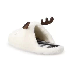 Sonoma Goods For Life Woman's Jammies For Your Families® Reindeer Slippers -Sonoma Goods For Life® Shop 5743900 ALT2