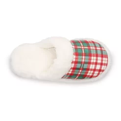 Sonoma Goods For Life Women's Jammies For Your Families® Plaid Scruff Slippers -Sonoma Goods For Life® Shop 5743976 ALT4