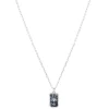 Sonoma Goods For Life® Blue Inlay With Evil Eye Pendant Necklace