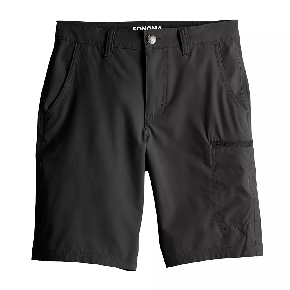 Boys 8-20 Sonoma Goods For Life® Flexwear Tech Cargo Shorts In Regular & Slim 1 Boys 8-20 Sonoma Goods For Life® Flexwear Tech Cargo Shorts In Regular & Slim