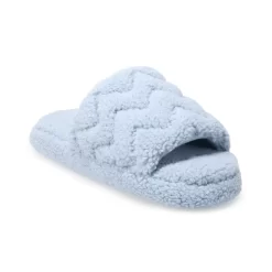 Women's Sonoma Goods For Life® Plush Sherpa Slide Slippers