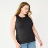 Plus Size Sonoma Goods For Life® High Neck Layering Tank
