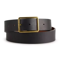 Men's Sonoma Goods For Life® Reversible Gold Tone Buckle Belt