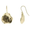 Sonoma Goods For Life® Gold Tone Hammered Circle Drop Earrings